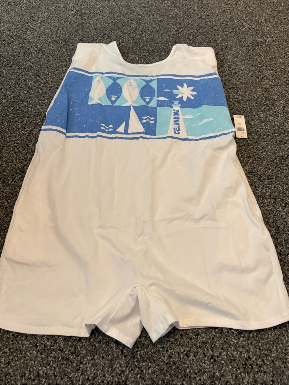 Womens new Anthropologie romper xs